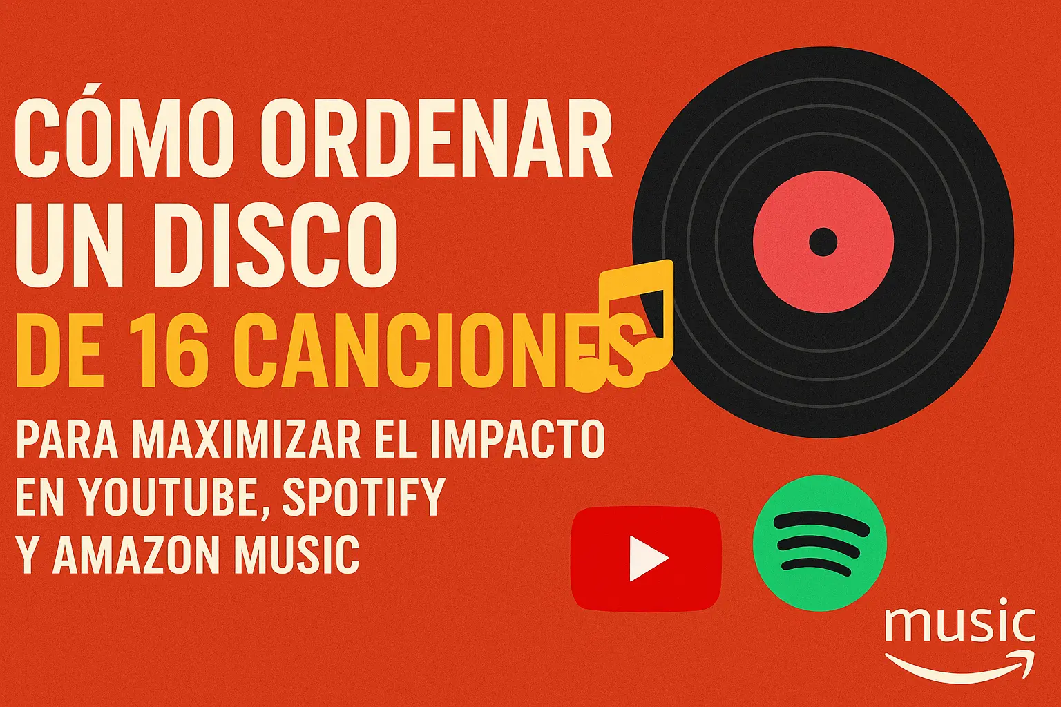 Marketing musical - Cómo ordenar las canciones de un disco