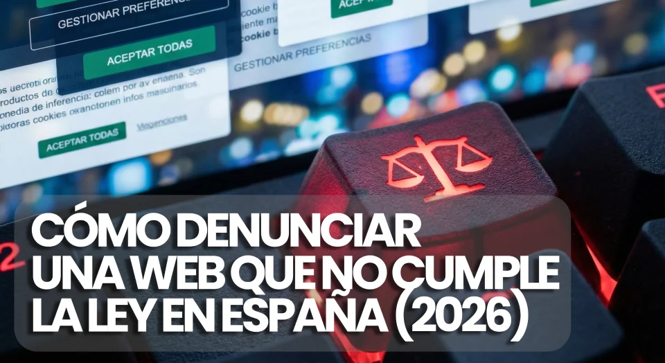 ¿Has detectado una web ilegal?: Guía paso a paso para denunciar infracciones web en España (2026)